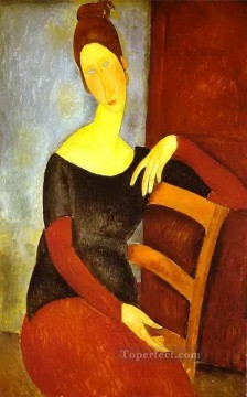  1918 Works - the artist s wife 1918 Amedeo Modigliani